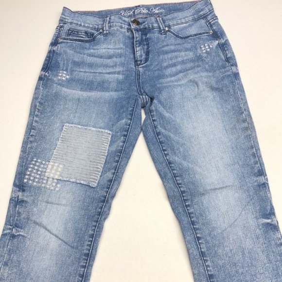 LIKE NEW US POLO ASSN SLIM STRAIGHT JEANS 0/25x27 ⭐ - Picture 3 of 11